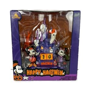 Disney Mickey and Minnie Mouse Halloween Countdown Calendar 2022 NEW